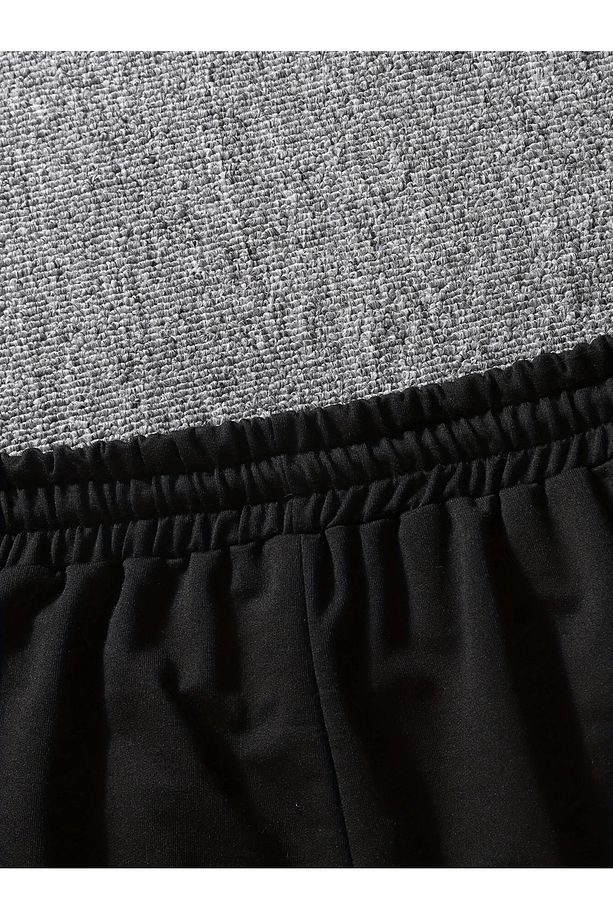 Erkekler için Günlük LA & NYC Basketbol Baskılı İpli Şortlar - %100 Polyester - 5