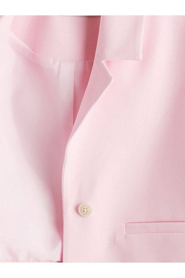 LCW Kız Çocuk Crop Blazer Ceket - 2