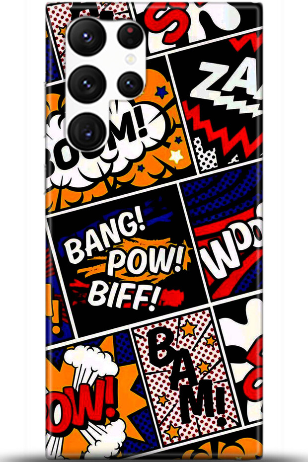 Samsung Galaxy S22 Ultra Case Hd Printed Case - Custody Series 5423