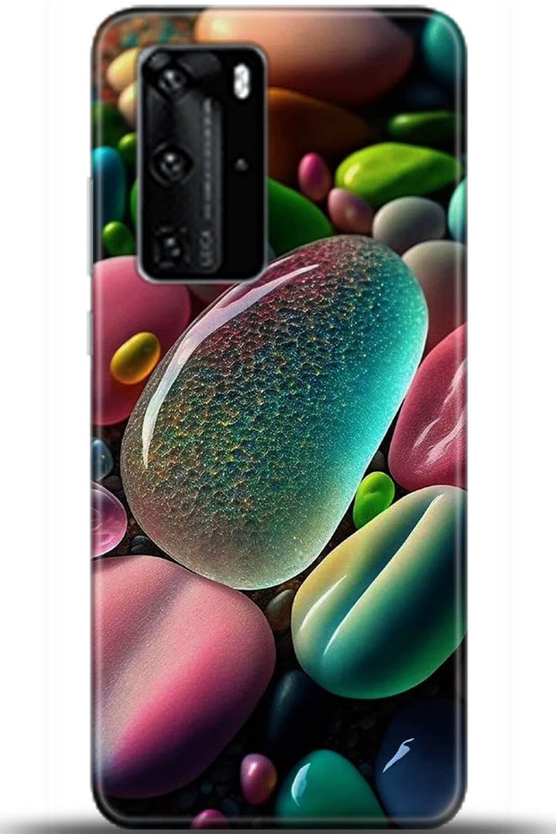 Huawei P40 Pro Case Hd Printed Case - Custody Series 5425