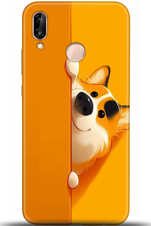 Huawei P20 Lite Case Hd Printed Case - Custody Series 5460