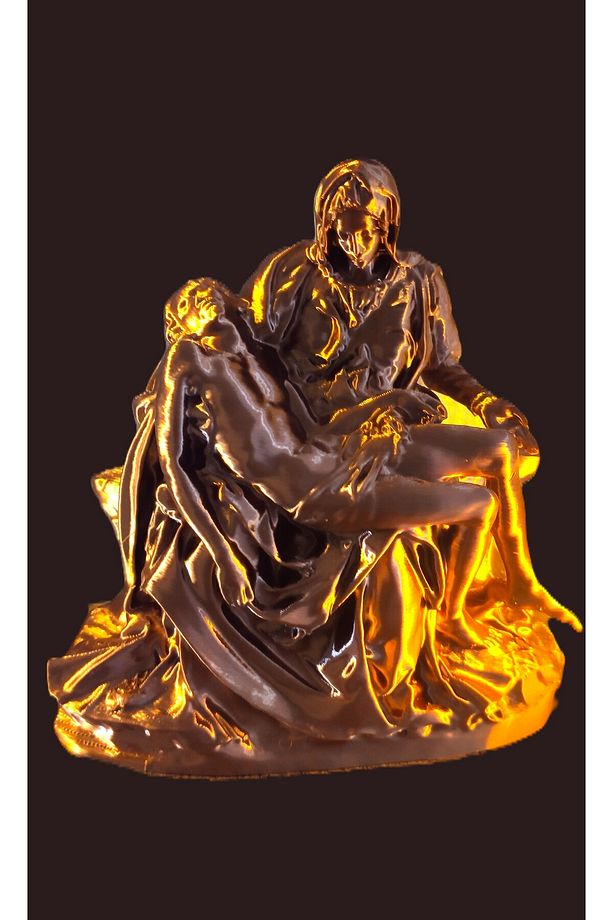 Michalengelo Pieta Hz. Meryem & Hz. İsa dekoratif süs eşyası - 2