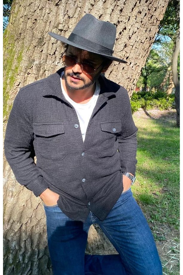 Kovboy Model Erkek Hasır Şapka - 1