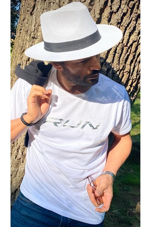 Kovboy Model Erkek Hasır Şapka - 1