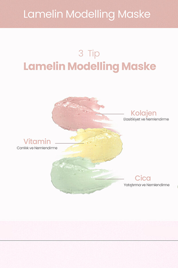 Tek Kullanımlık Modelling Maske Seti Modelling Pack - 3