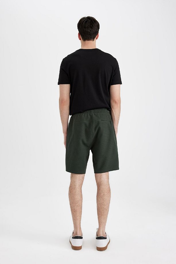 Regular Fit Düz Paça Cepli Basic Düz Şort B8792ax24sm - 7