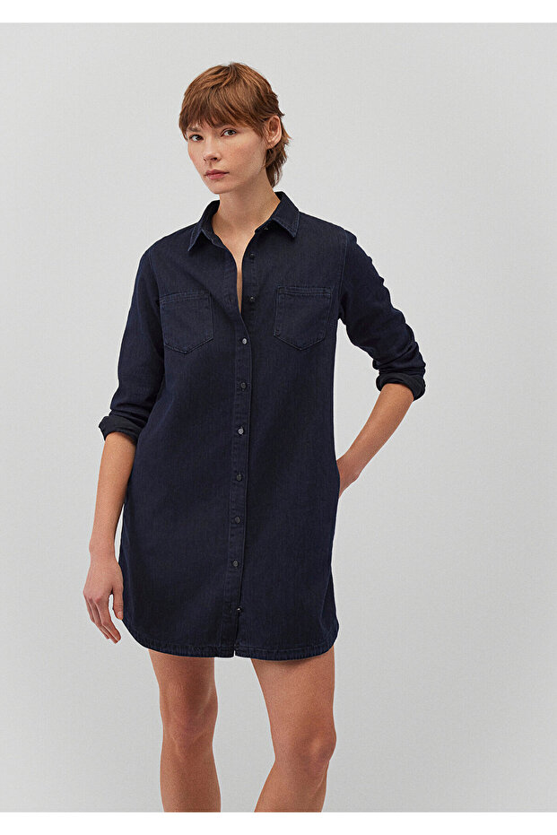 Liz Casual Indigo Si Jean Dress 130656 -85601