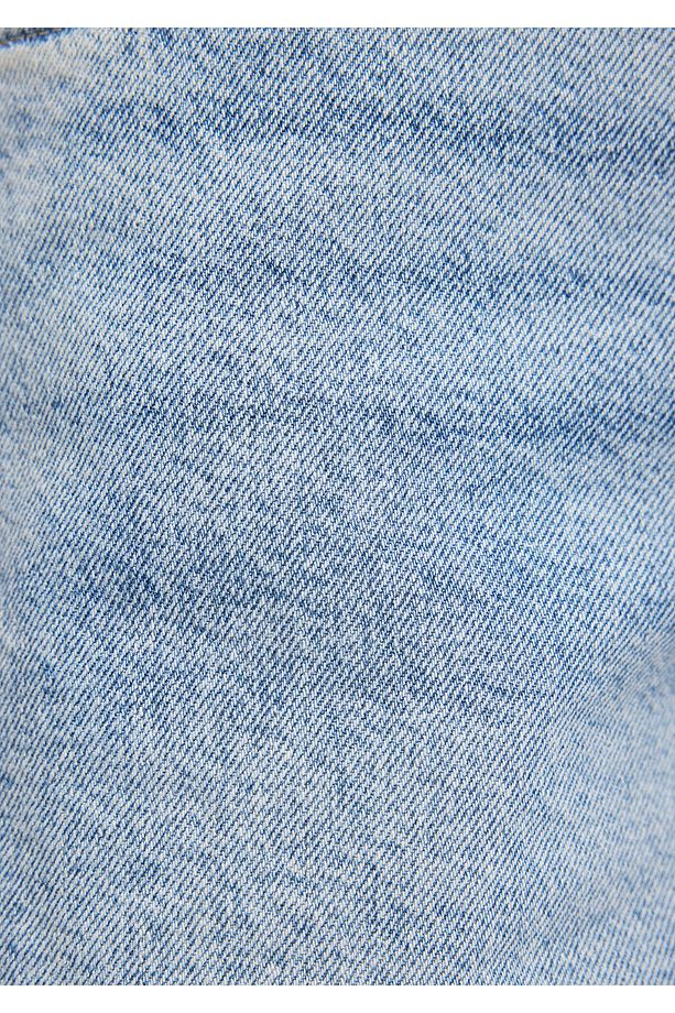 Cherry 90lar Açık Mavi Jean Şort 1410022-87069 - 8
