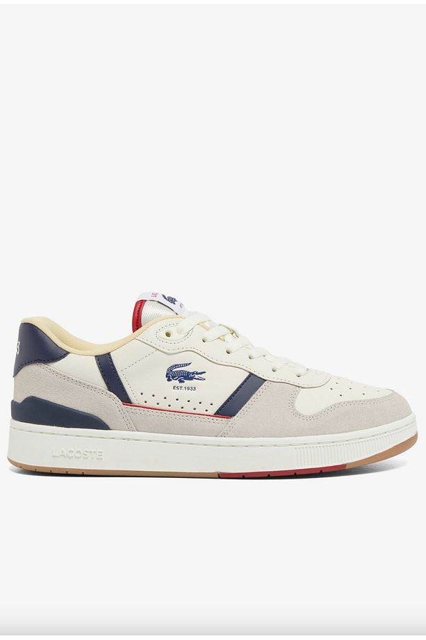 Men's T-Clip Set Leather Sneakers - 1