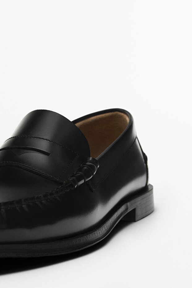 Bantlı deri makosen - 5