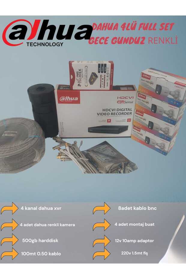 4 LÜ RENKLİ FULL SET - 1