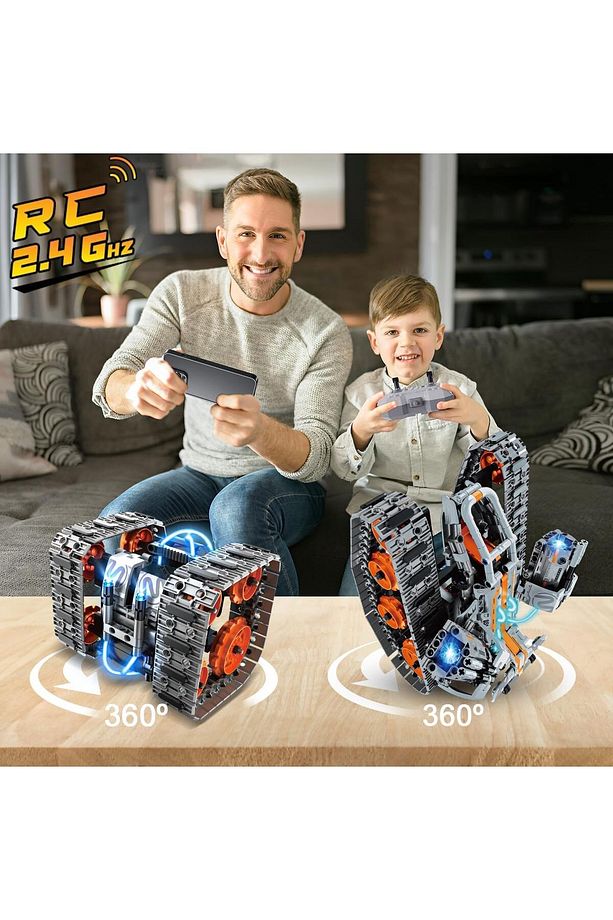 5'i 1 Arada Technic Uzaktan Kumandalı İnşaat Oyuncağı - 4
