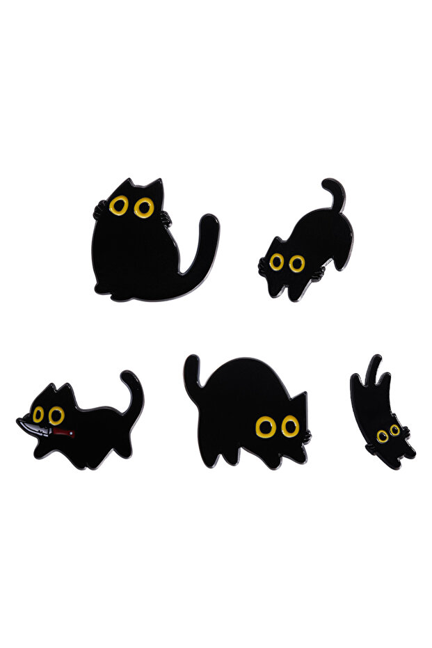 TZ1331 2-6 pcs/set Animal Series Enamel Pins Salamander Capybara Short-legged Corgi Brooches Lapel B