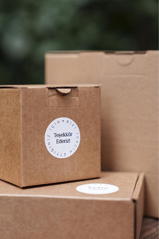 ملصق دائري 100 قطعة - 5