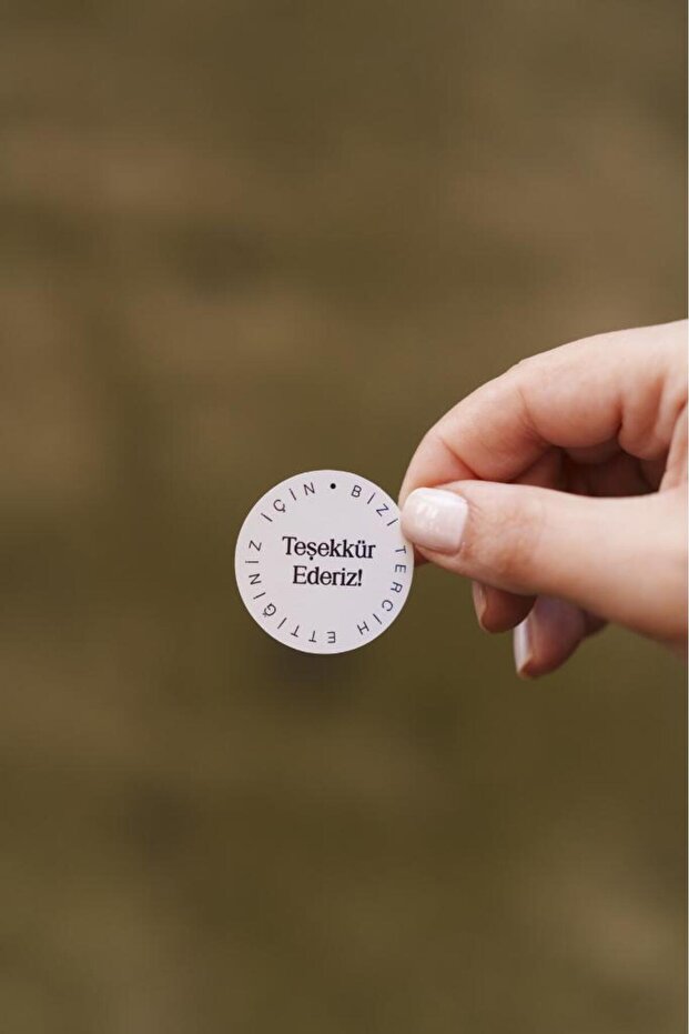 ملصق دائري 100 قطعة - 3