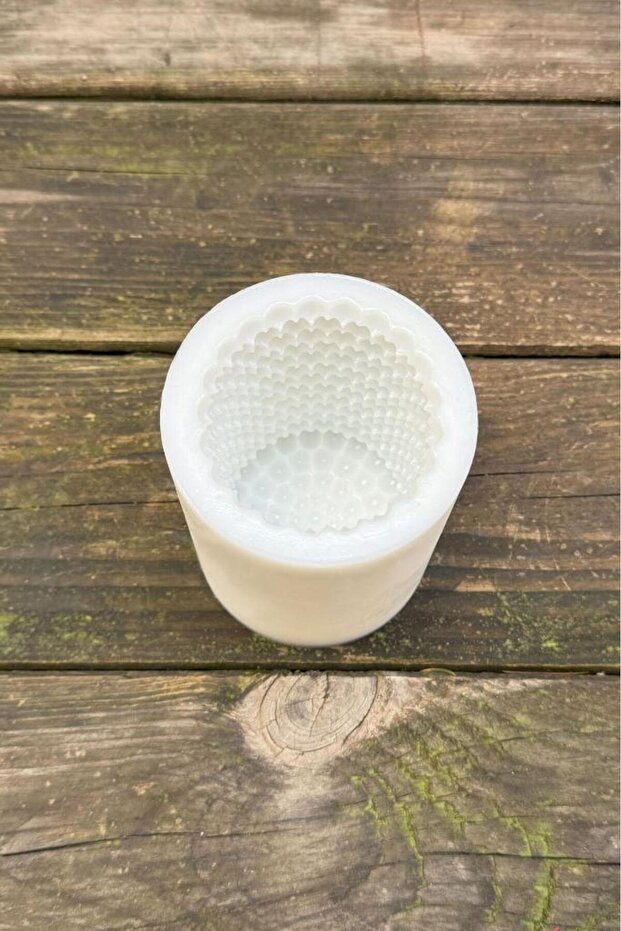 Bubble Silindir Silikon Mum Kalıbı - 5