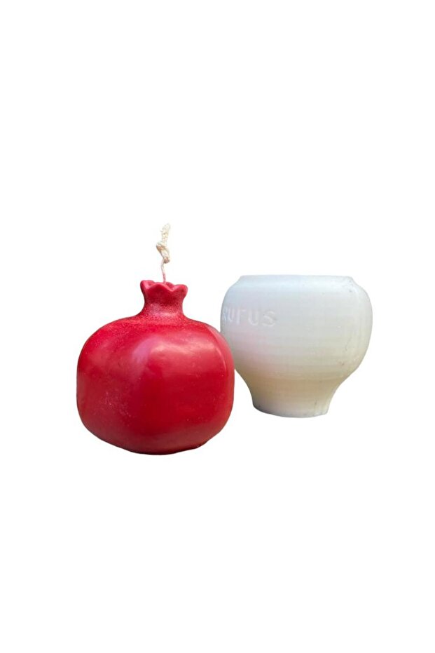 Nar Silikon Mum Kalıbı - 3