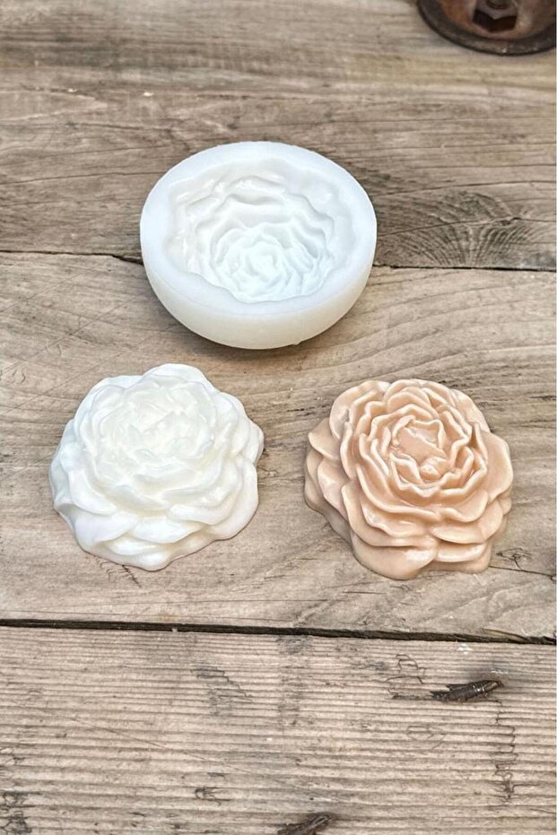 Şakayık Mini Silikon Mum Kalıbı - 5