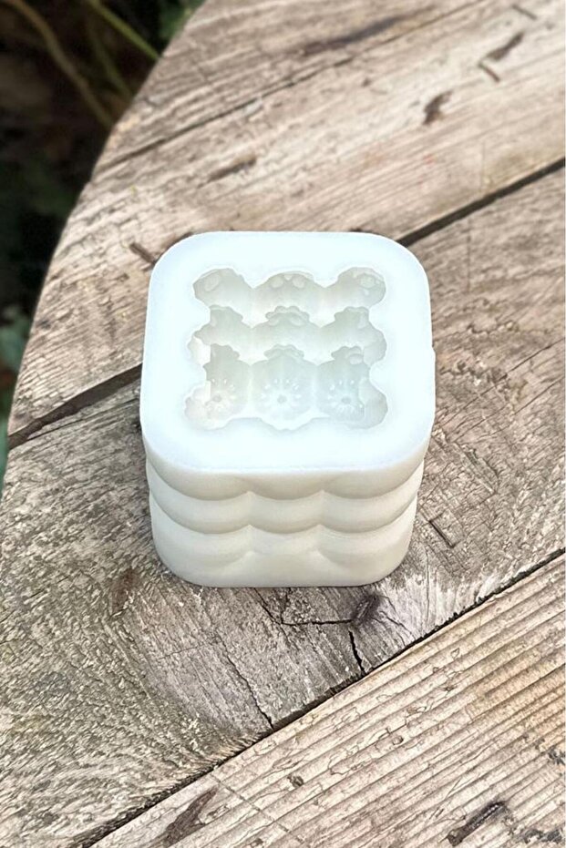 Bubble Kabak Silikon Mum Kalıbı - 3