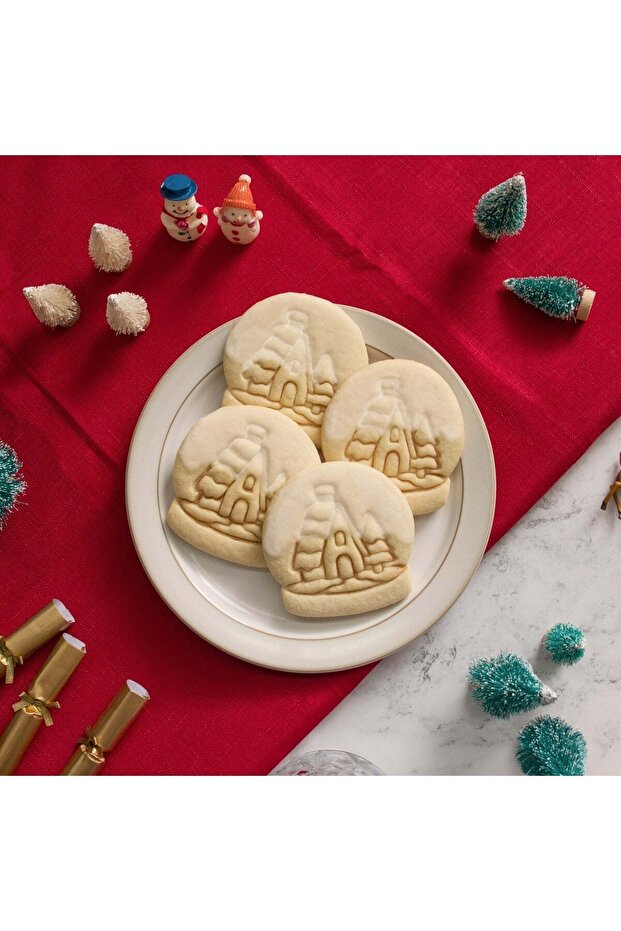Snow Globe Patterned Cookie Mold - 3