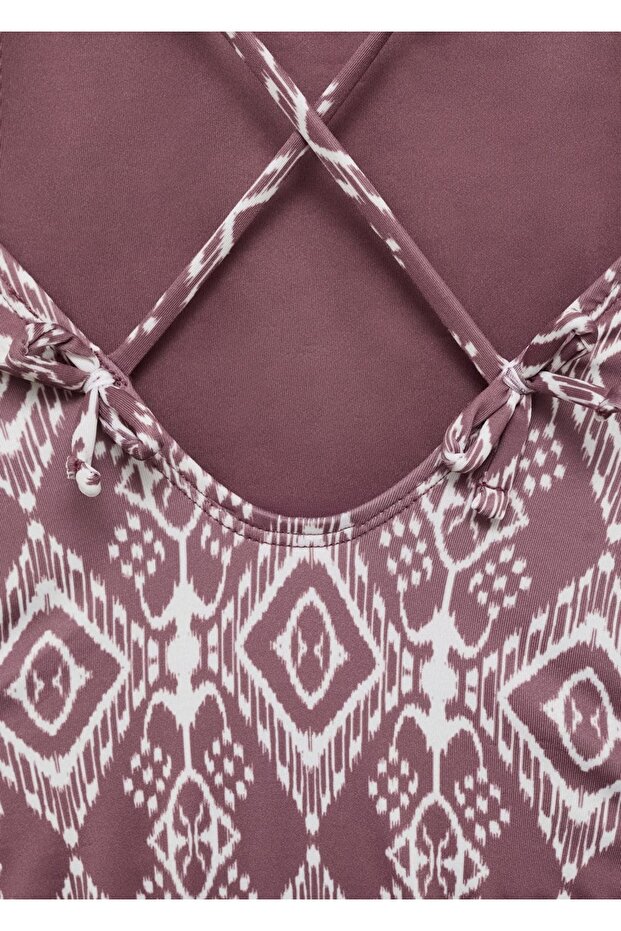 Ethnisch gemusterter Badeanzug - 3