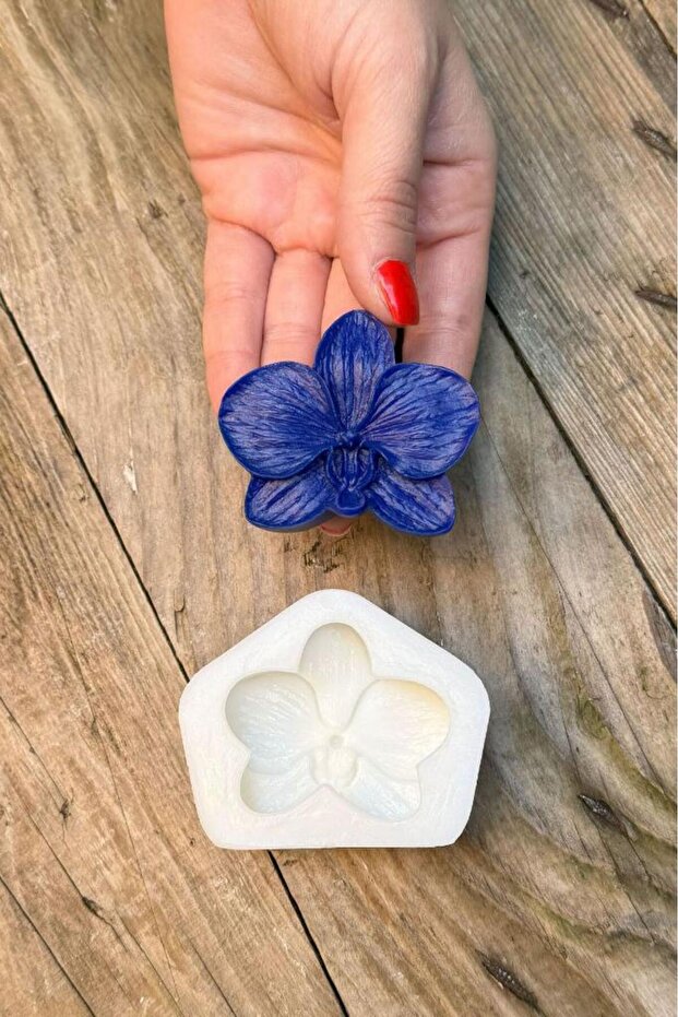 Orkide Silikon Mum Kalıbı - 6