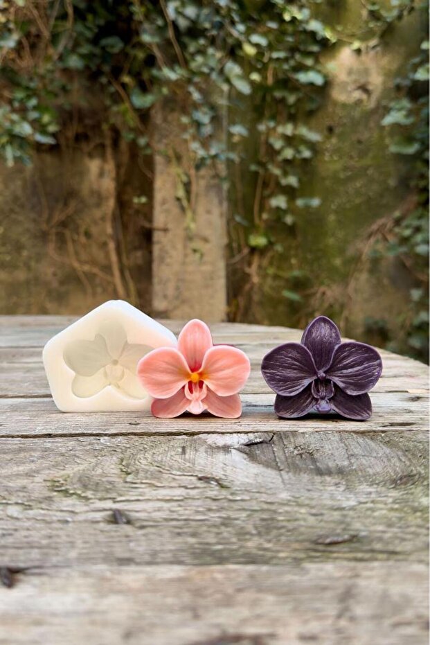 Orkide Silikon Mum Kalıbı - 2