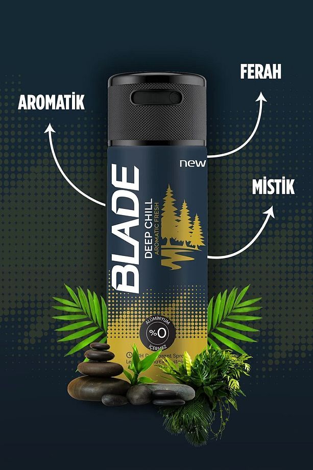 6'lı Erkek Deodorant Seti 150ml x 6 Adet - 3