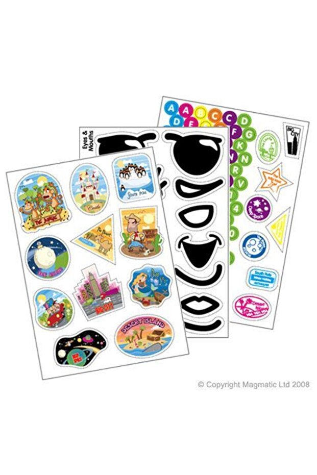 STICKERS SET 3 sheets - 1