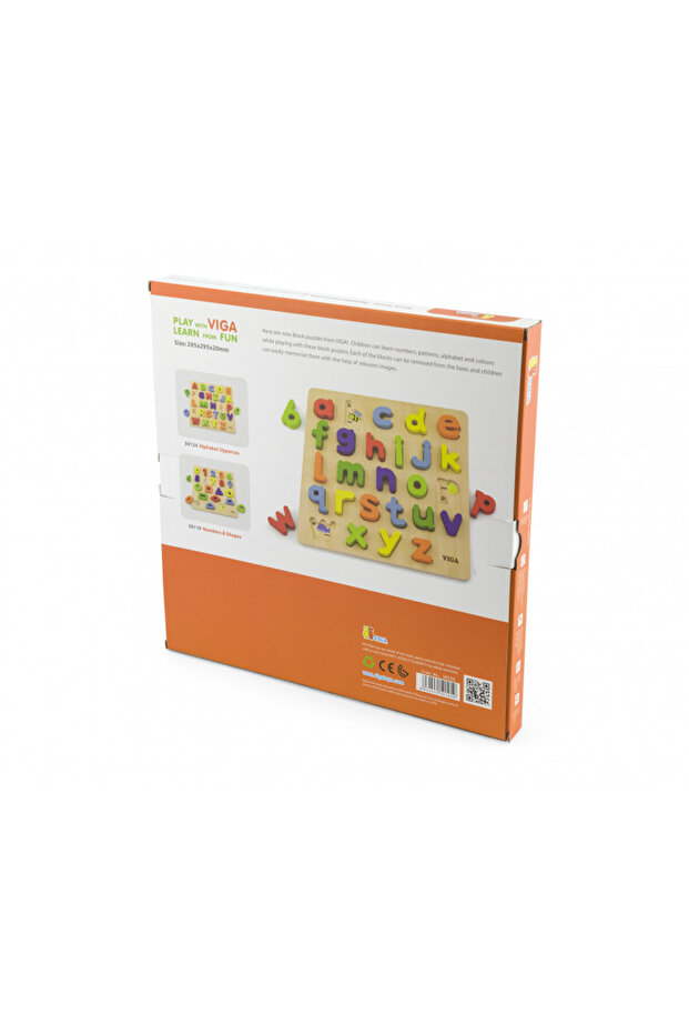 3D Puzzle Lowercase Letters, Viga - 2