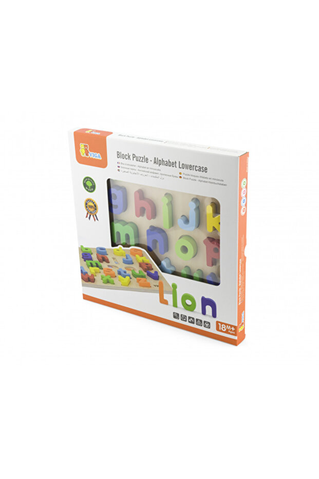 3D Puzzle Lowercase Letters, Viga - 1