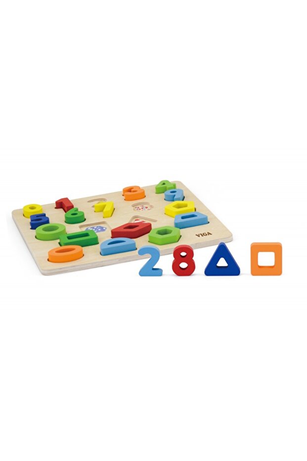 Puzzle 3D Numere si forme, Viga - 4