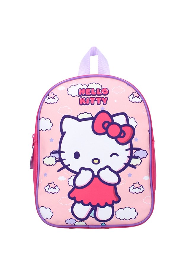 Rucsac Hello Kitty Pink Ribbon, 29x22x9 cm