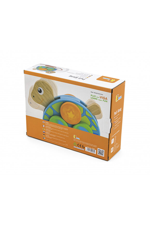 Pull toy, Turtle, Viga - 3