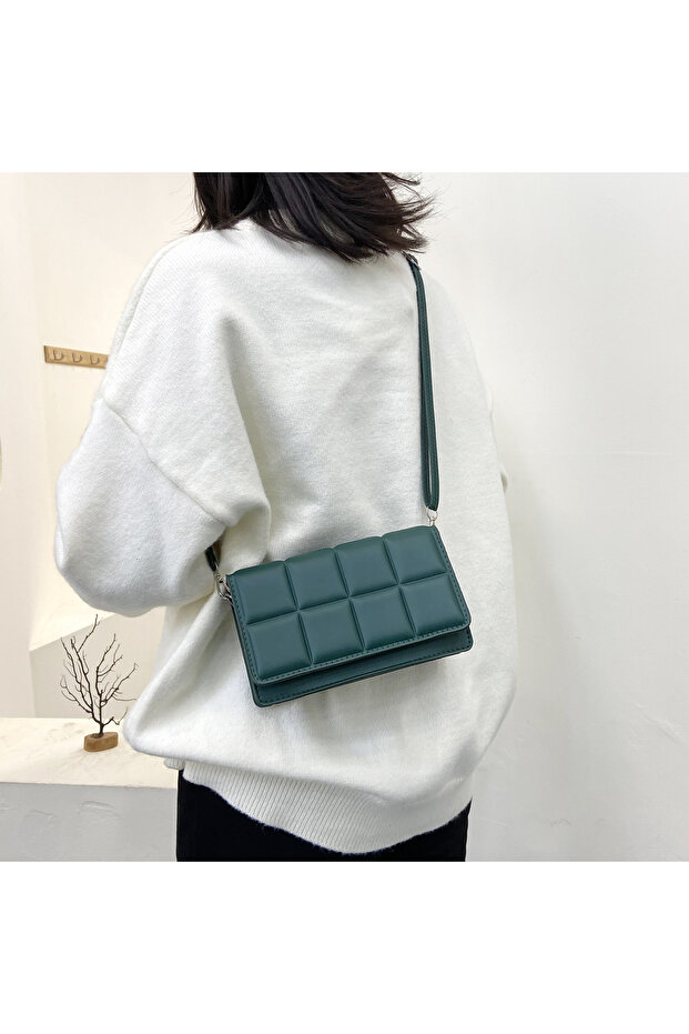 Women's Checkered Bag - 3