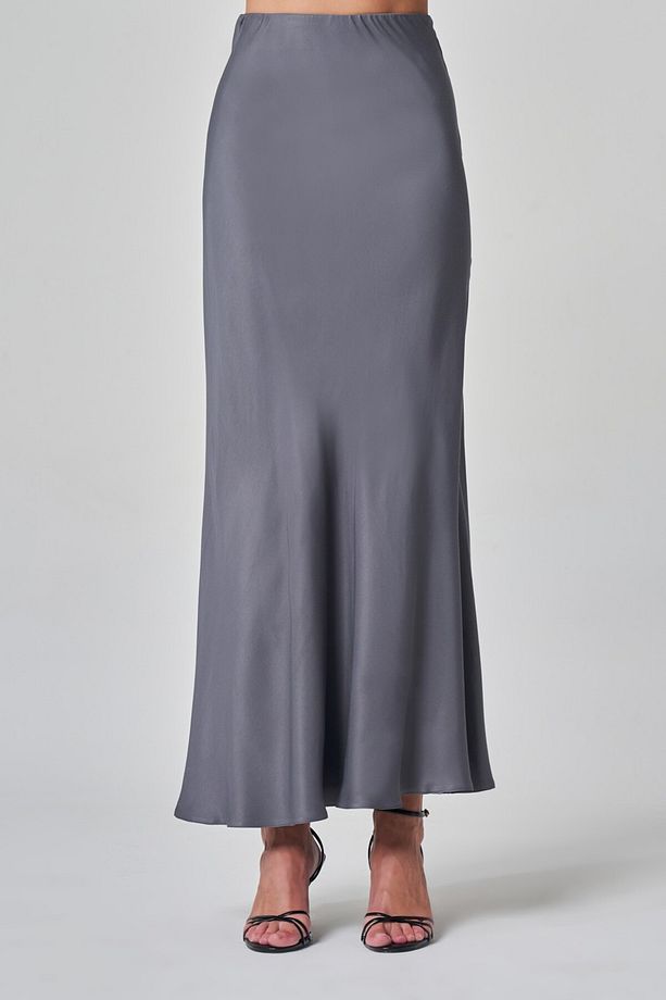 Saten Maxi Etek - 2