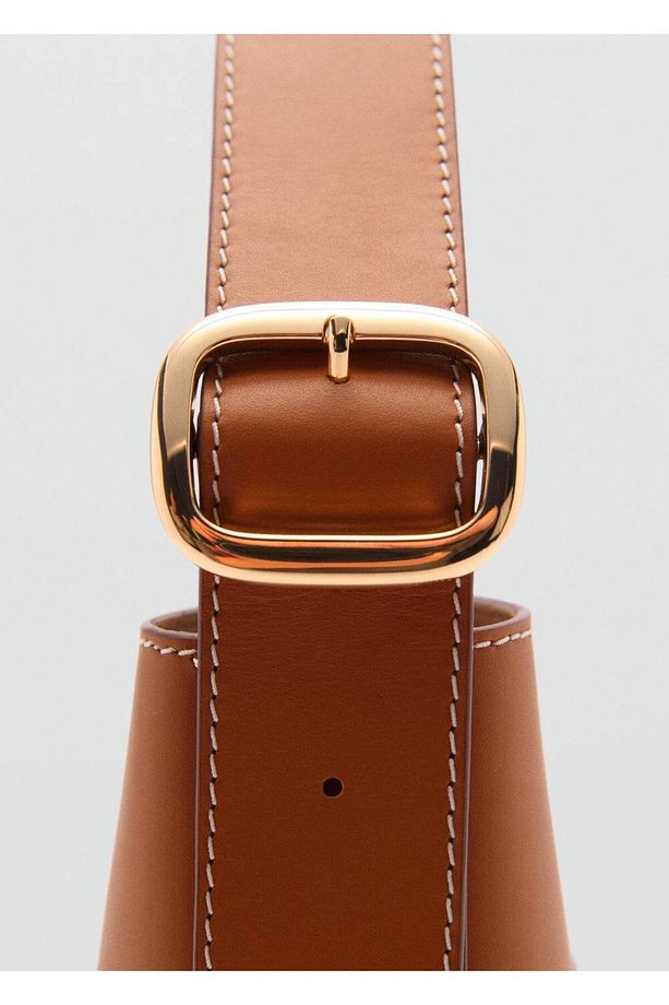 Deri shopper çanta - 5