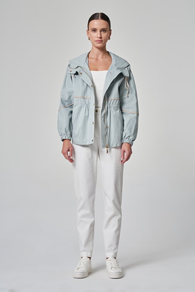 Kapüşonlu Mont - 3