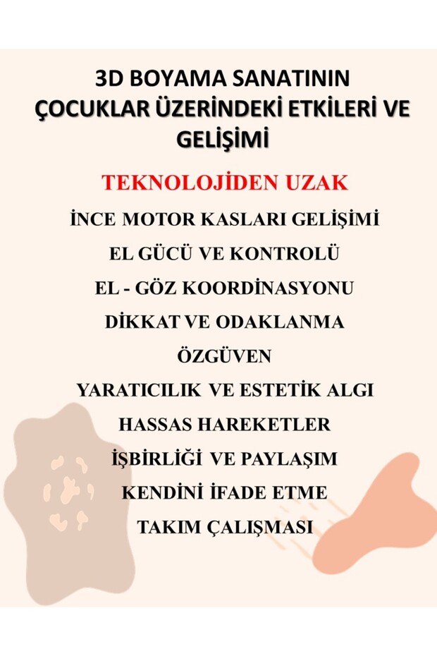 Pikachu 3d Figür Boyama Seti - 3