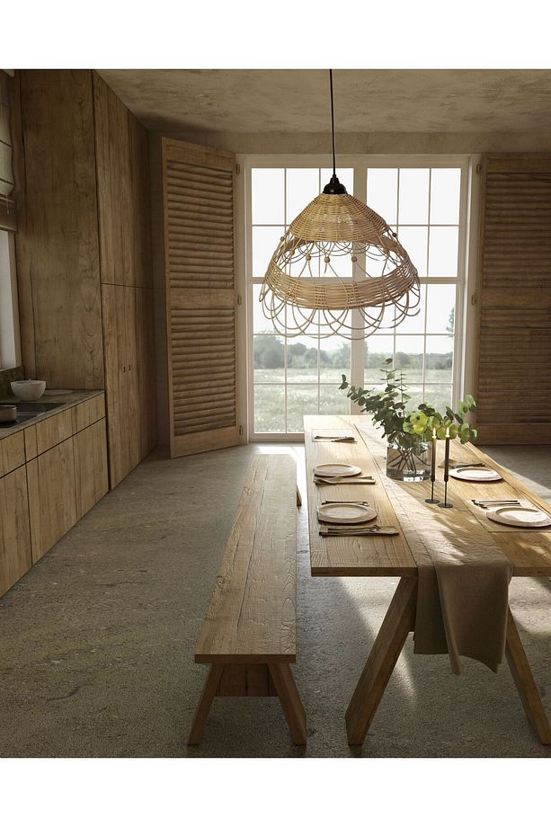 Avize, Rattan Avize , Bohem Avize , Salon Avize , Balkon Avize - 1