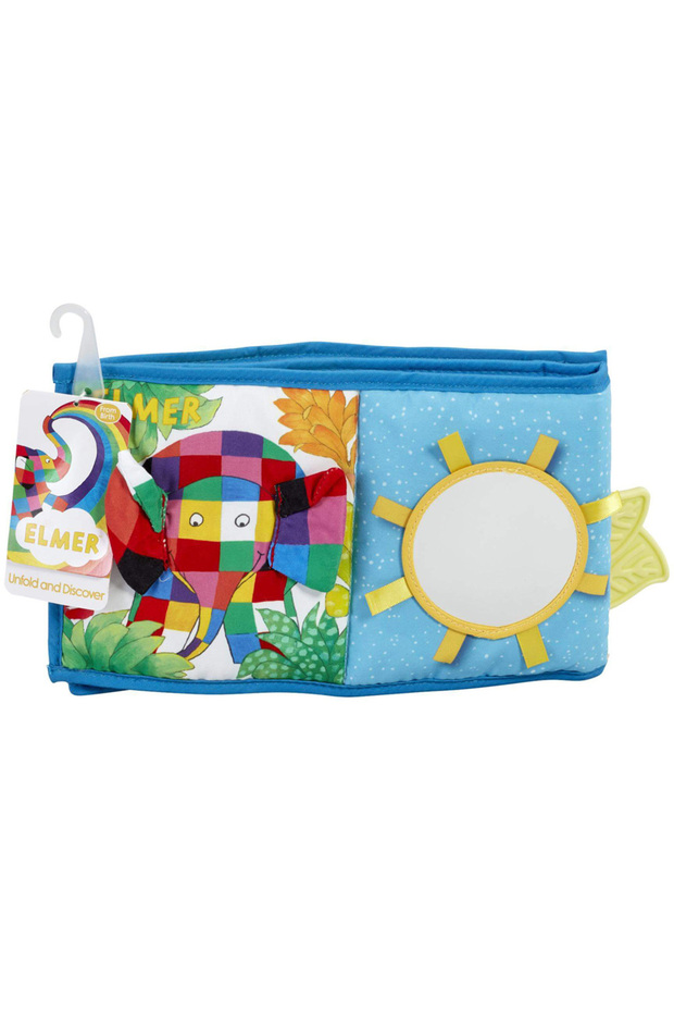 Elmer's Two-Faced Sensory Development Toy - Book