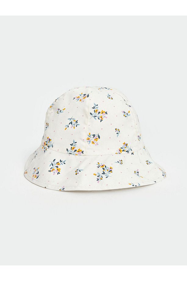 Baskılı Kız Bebek Bucket Şapka - 1