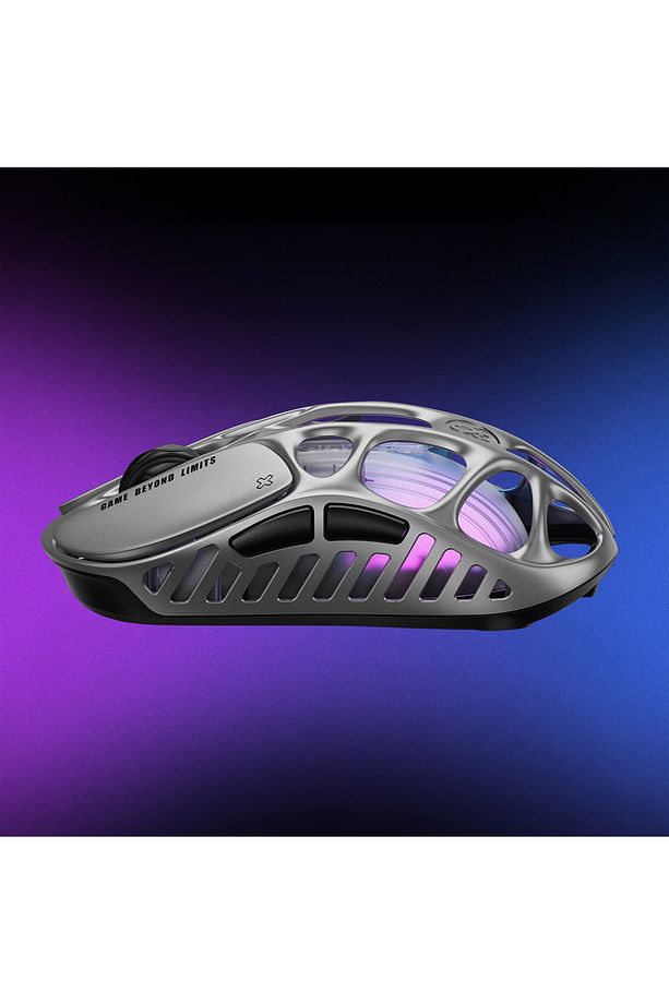 Mercury X Rgb 32k Dpı Optik Gaming Mouse, Kablosuz, Magnezyum Alaşımlı, Programlanabilir 5 Tuş, Gri - 6