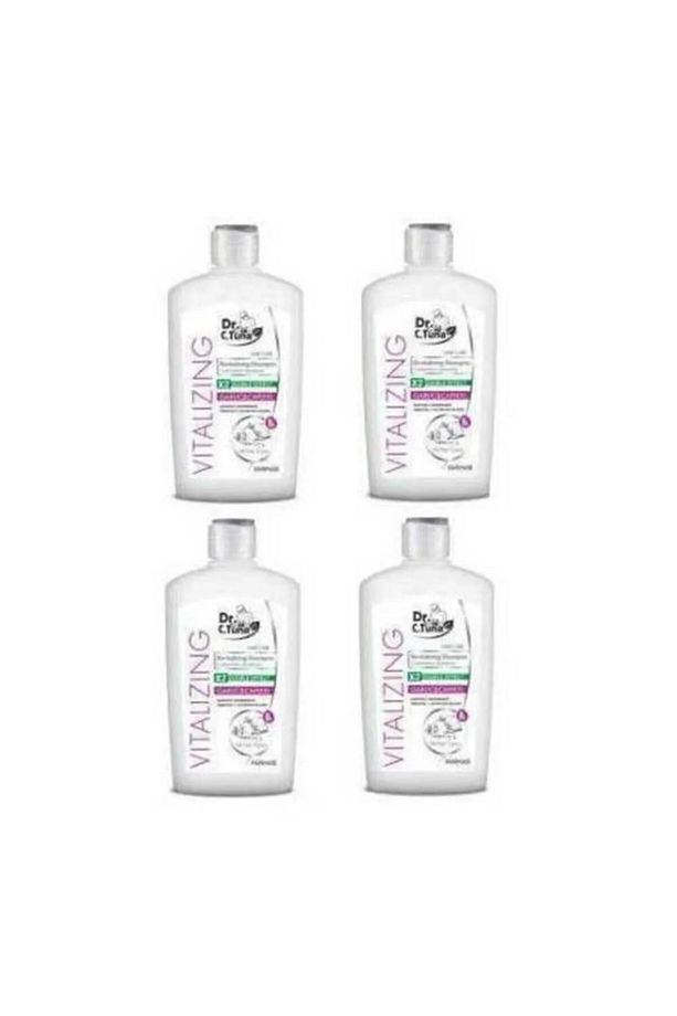 Dr. C. Tuna Vitalizing Sarımsaklı Şampuan 500 Ml 4'lü Set - 1