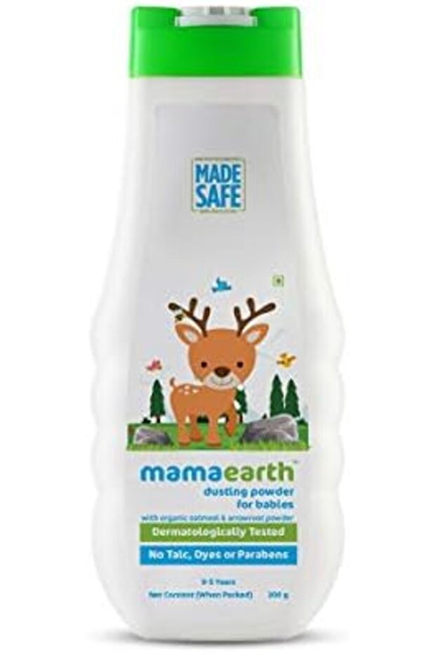 Dusting Powder with Organic Oatmeal & Arrowroot Powder for Babies - 300g