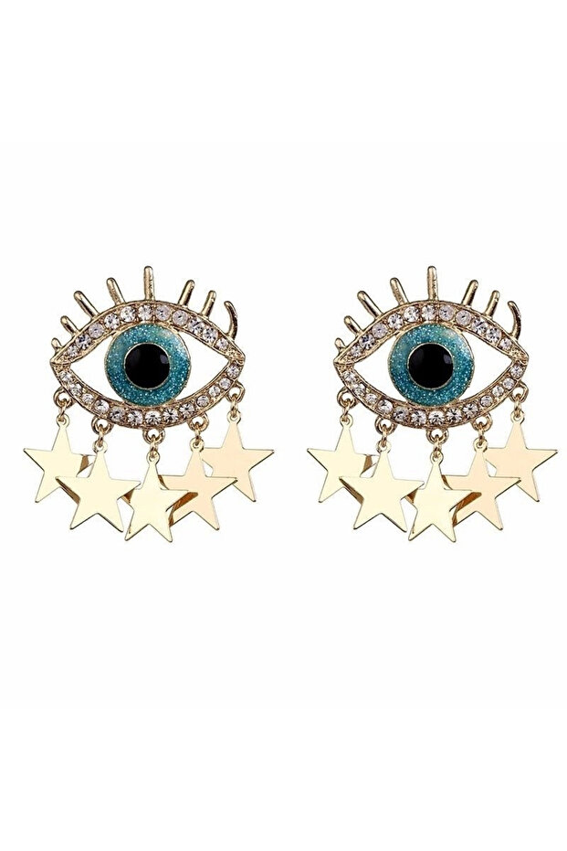 Dangle Eye Earrings - 1