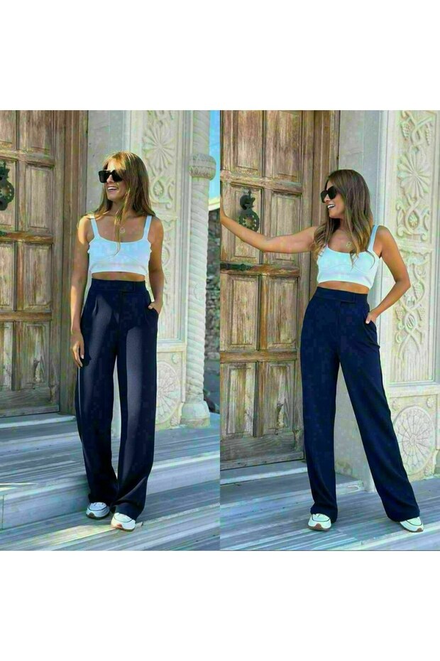 Çimalı pantolon - 3