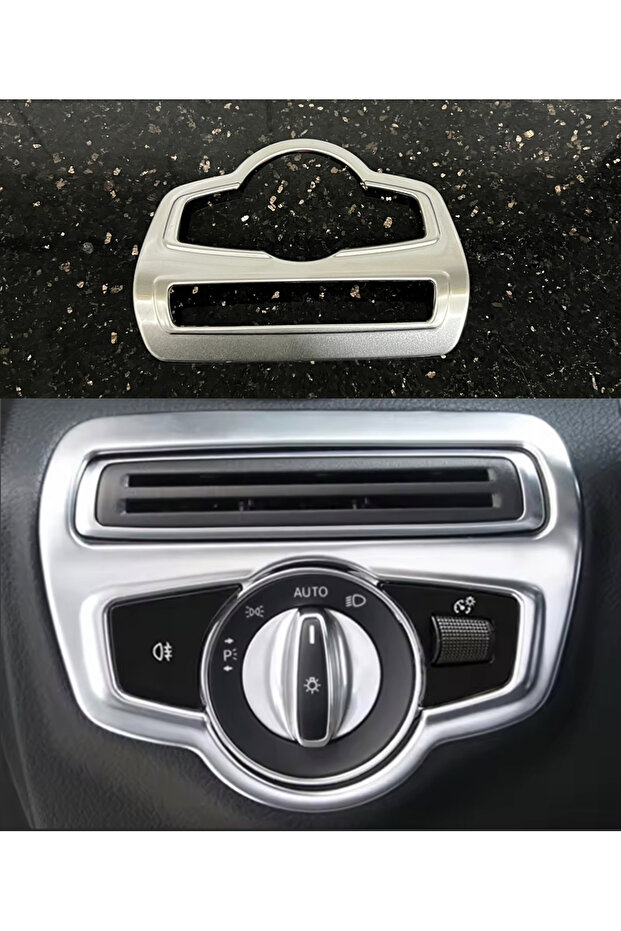 مرسيدس W205 مقبض فتح المصباح الأمامي إطار كروم W205 X253