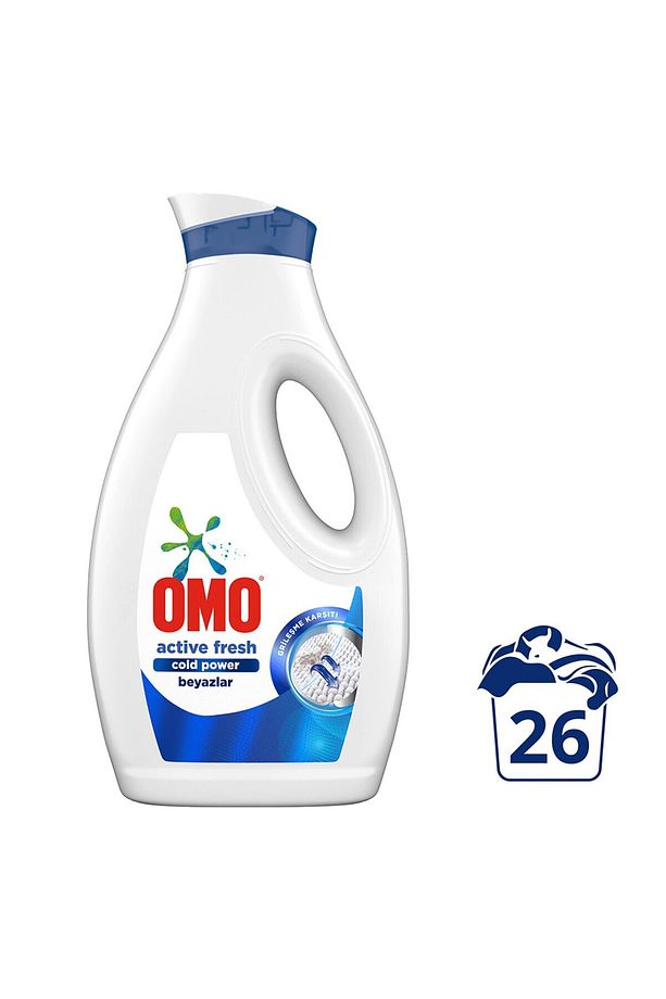 Sıvı Active Fresh Cold Power Beyazlar Için Çamaşır Deterjanı 1690 ml - 1