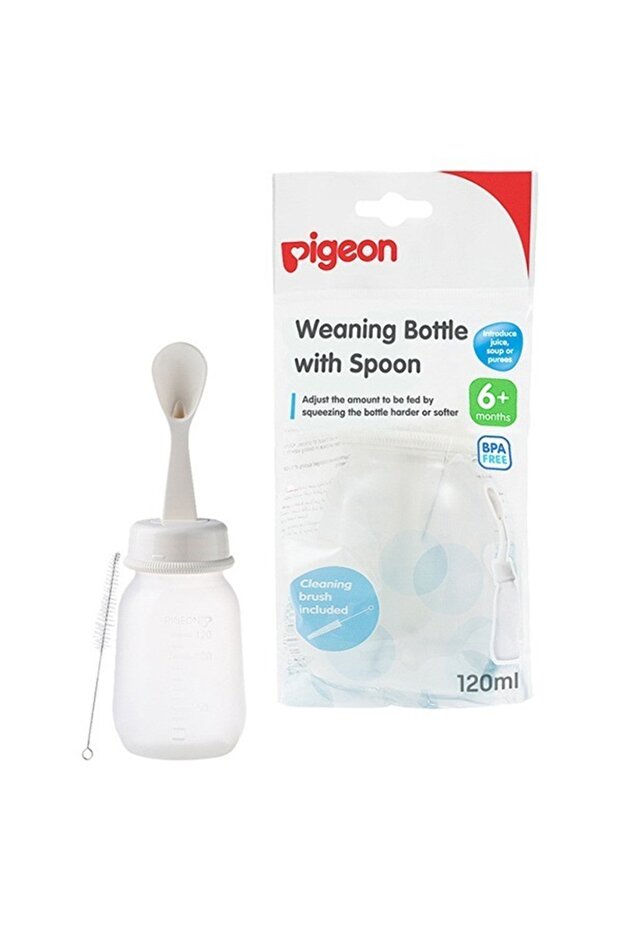 Weaning Bottle With Spoon 120Ml - 1